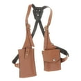 thumbnail image 2 of fenteer Shoulder Harness Bag Armpit Bag Underarm Purse Bag for Hiking Camping Sports Brown, 2 of 8