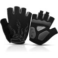 thumbnail image 1 of Guantes de bicicleta de gel de medio dedo, guantes de bicicleta antideslizantes antigolpes, guantes de ciclismo de medio dedo transpirables para hombres, guantes de bicicleta de montaña de gel de vera, 1 of 5