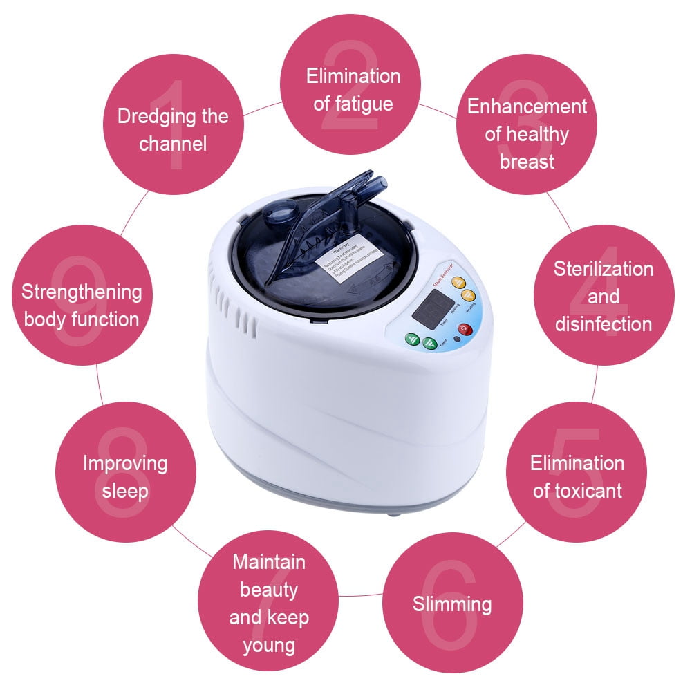 2L Home Sauna Spa Steamer Steam Generator For Portable Sauna Tent Body Therapy