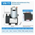 thumbnail image 3 of Small DC 12v/24v -81Kpa Electric Diaphragm Vacuum Pump Mini Vacuum Pump Suction Vacuum Pump VN-T1 ,Not Damage Pump, 3 of 7