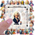 thumbnail image 6 of 35pcs-100pcs Historical Stickers Stationery Stickers Cartoon Kids Stickers Toy Funny Stickers for Laptops Notebooks Suitcases, 6 of 9