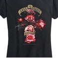 thumbnail image 3 of Guns N' Roses - Rose Cross - Women's Short Sleeve Graphic T-Shirt, 3 of 5