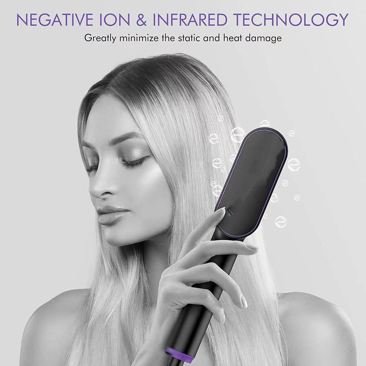 Buy Hastar Negative Ion Hair Straightener Brush, Anti-Scald Hot Comb for 6  Different Hair Types, Hair Straightening Brush Women Online at Lowest Price  in Ubuy France. 244055765