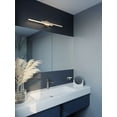 thumbnail image 3 of ELAV3004L30D1SB AFX Ella - 25W 2 LED Bath Vanity In Modern Style-4.68 Inches Tall and 30 Inches Wide-Satin Brass Finish, 3 of 5