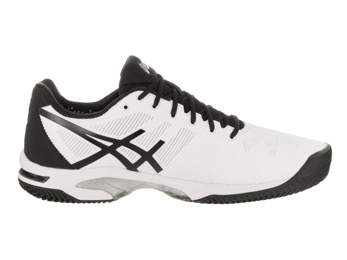 Men`s Gel-Solution Speed Clay Tennis Shoes White and - Walmart.com