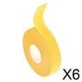 thumbnail image 1 of DYNWAVECA 6xIce Ruban de Protection Résistant à l'Eau pour Bâton de Hockey 25M Jaune, 1 of 10