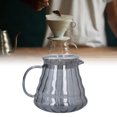 thumbnail image 3 of Glass Coffee , Explosion Proof Glass Coffee Server  For Office 500ml 8.4 X 13cm, 3 of 8