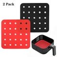 thumbnail image 2 of Litetao Panier de Friteuse de Pâques en Silicone Réutilisable Antiadhésif Tapis de Friteuse pour Air pour Cuisine, Salle à Manger & Bar, 2 of 8
