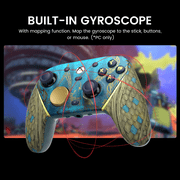 وحدة تحكم لاسلكية GameSir G7 Pro لأجهزة Xbox والكمبيوتر الشخصي وAndroid مع عصي TMR ومشغلات Hall Effect التناظرية - Wuchang: Fallen Feathers Edition
