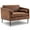 Brown-Oversized, variant on Ktaxon Modern Club Chair, Bronzing Cloth Fabric Arm Chair, Single Sofa for Reading Living Room Brown