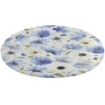 thumbnail image 4 of Floral Colorful Flower Round Rugs -Washable Non-Slip Small Round Area Rug Throw Soft Circle Rugs for Bedroom, Modern Print Indoor Carpet for Entryway Sofa Living Room, 4 of 6