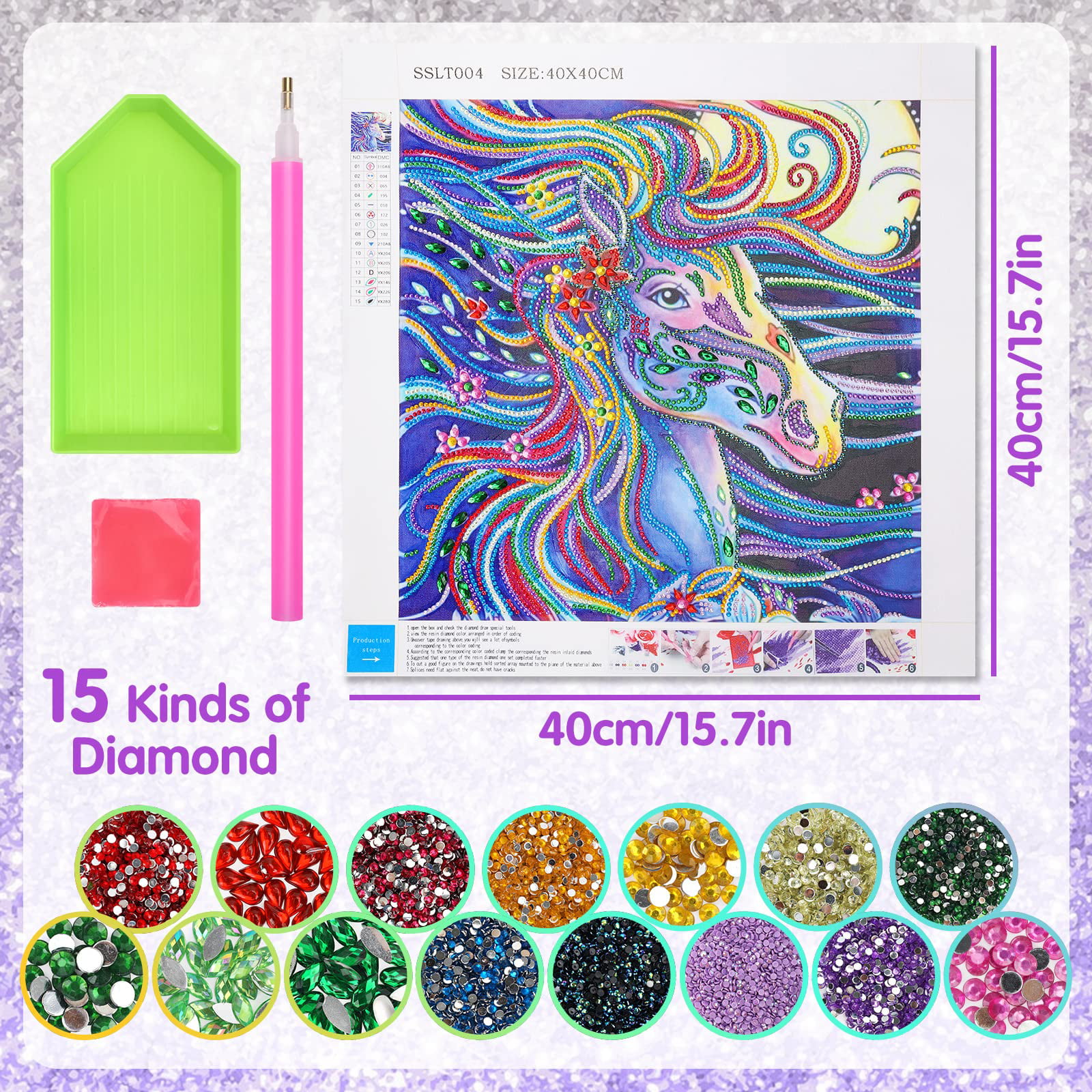 All Diamond Painting Kits – tagged Horses