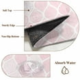 thumbnail image 6 of Pink Geometric Entryway Rug 2'x3'&nbsp; Non Slip Front Door Mats, Morocco Modern Simple Abstract Aesthetic Entrance Rugs Indoor Outdoor Carpet, Washable Floor Mats Small Area Rug for Bedroom Kitchen, 6 of 8