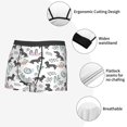 thumbnail image 3 of Fotbe Dachshund Dog Puppy Calzoncillos Tipo Boxer con Bolsa de Soporte Total para Hombre, X-Temp Fresco, Transpirable y de Secado Rápido-Small, 3 of 5