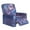 Galaxy Butterfly, variant on Xoenoiee Wood Print Recliner Slipcovers for Living Room, 4 Pieces Stretch Jacquard Recliner Chair Cover Soft Fitted Recliner Protector with Elastic Bottom for Kids, Pets