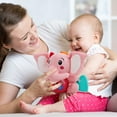 thumbnail image 5 of TOY Life Baby Toys 0 3 6 12 Months, Plush Elephant Infant Toys, Newborn Baby Musical Toys for Baby 6 to 12 Months, Light Up Baby Toys for Boys Girls Toddlers, Pink Baby Gifts for 0 3 6 9 12 Month, 5 of 8