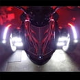 thumbnail image 2 of 2x Dual Color LED Fender Channel Strip Red White Can Am Spyder SMD Light Flex, 2 of 4