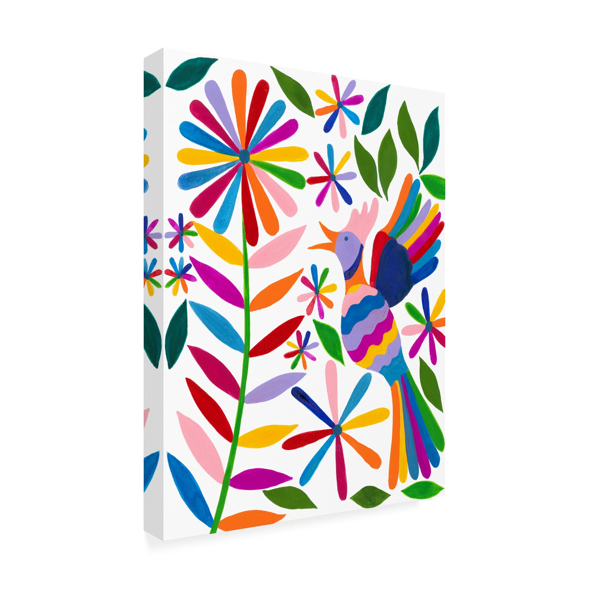 Trademark Fine Art 'Otomi Bird II' Canvas Art by Regina Moore