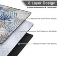 thumbnail image 5 of Picnic Blankets Waterproof Foldable Extra Large,80"x 80" Outdoor Beach Blanket Sandproof,3-Layer Lightweight Handy Mat Tote Picnic Camping Rugs for Outside Your Rv(Tropics Palm Leaves), 5 of 5