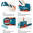 thumbnail image 5 of Domino Train, Electric Automatic Domino Train Toy Set, Creative Domino Game Toy Christmas Gifts For Kids, 5 of 5