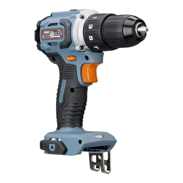 SENIX 20V Max 1/2-Inch Brushless Drill Driver, 45 ft-lbs Torque