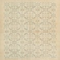 thumbnail image 1 of Ahgly Company Indoor Square Traditional Deep Peach Orange Persian Area Rugs, 7' Square, 1 of 6