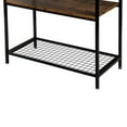 thumbnail image 4 of Zimtown 3-Tier Baker's Rack Microwave Oven Stand Shelves Kitchen Storage Rack Organizer with 10 Hanging Hooks, 4 of 7