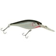 thumbnail image 3 of Berkley Flicker Shad Fishing Lure, Black Silver, 1/4 oz, 3 of 7