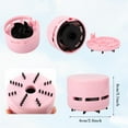 thumbnail image 3 of MINKUROW Mini Vacuum Cleaner Portable Desktop Sweeper Handheld Cordless Multifunction Cleaning for Home,Office,Cars,Pet Hairs-Pink(no Battery Included), 3 of 7