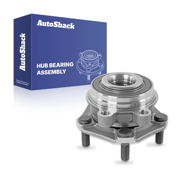 AutoShack Front Wheel Hub Bearing Assembly - Driver or Passenger Side for Nissan, Altima 2019-2023, AWD FWD L4 2.0L 2.5L - 5-Lug, With ABS