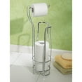 thumbnail image 1 of Interdesign 55662 8" X 6.5" X 24.5" Chrome Toilet Paper Holder & Reserve, 1 of 4