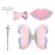 thumbnail image 2 of 5x Disfraz de Hada para Niñas Disfraz de Princesa de Hada con Faldas de de Princesa Traje de para Actuación Vacaciones Cump, 2 of 9