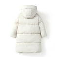 thumbnail image 5 of KAUOD Girls Waterproof Puffer Jackets Winter Padded Hooded Insulated down Coats Kids Long Quilted Outwear with Pockets, 5 of 9