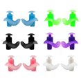 thumbnail image 4 of 2x de sílice impermeable Tapón para los oídos para Tapones para los oídos de silicona suave y cómodos para niños Adultos Junior DYNWAVEMX Tapón para los oídos de natación, 4 of 8