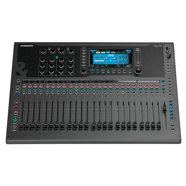 Mezcladora Digital Allen & Heath Qu-6 Con 24 Preamps 32 canales