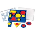 thumbnail image 1 of Set de geometría hand2mind Plastic Attribute Blocks Preescolar, 1 of 4
