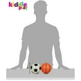 thumbnail image 5 of Juego de 4 pelotas para niños: pelota de fútbol suave, pelota de espuma sólida y pelota saltarina para niños., 5 of 5