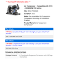 thumbnail image 2 of Air Compressor - Compatible with 2015 - 2020 BMW 750i xDrive 2016 2017 2018 2019, 2 of 2