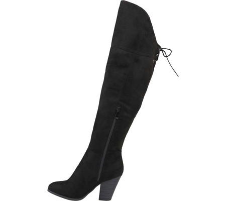 journee collection spritz wide calf over the knee boot