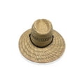 thumbnail image 3 of Ozark Trail Men's Straw Hat,Natural, 3 of 3