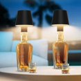 thumbnail image 4 of Wireless Bottle Lamp RGB/3 Color Dimmable Pridola Wireless Bottle Lamp,Rechargeable Breathing Light Mode Touch Cordless Table Lamp, 4 of 5