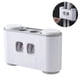 thumbnail image 1 of Functal -mounted -saving Toothbrush And Tootaste, 1 of 5