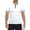 White, variant on Sngxgn Men's Short Sleeve Solid Stretch Cotton Polo Shirt(Dark Gray,XXL)