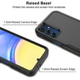 thumbnail image 2 of For Samsung Galaxy A16 5G Phone Case, Ebizware Shockproof Case Military Grade Heavy Duty Full Body Protection Rugged Cover for Galaxy A16 5G, Black, 2 of 6