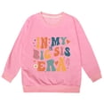 thumbnail image 3 of Tisuna Kids Girls Sweatshirts Child Casual Letter Print Sweatshirt Little Girls Streetwear Long Sleeve Hoodless Size 2-3 Years, 3 of 3