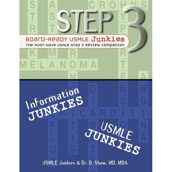 Step 3 Board-Ready USMLE Junkies: The Must-Have USMLE Step 3 Review Companion, (Paperback)