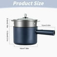 Motao Electric Hot Pot with Steamer Multi Purpose Pot 1.8l Non Stick