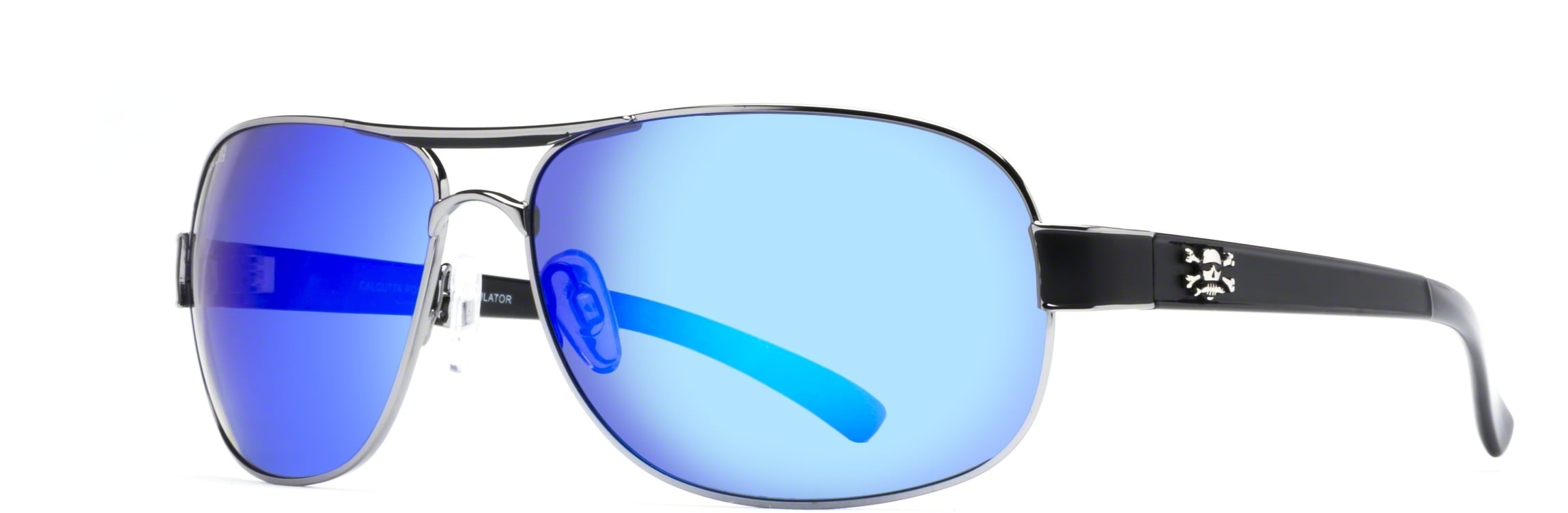Calcutta Rip Polarized Sunglasses Durable Crystal Frame/Gray 62mm Lens R1CG 
