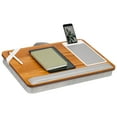 thumbnail image 3 of Rossie Home Premium Acacia Wood Lap Desk, Golden Saddle, 3 of 7