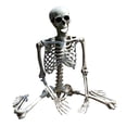 thumbnail image 1 of Leutsin Halloween Skeleton Prop Human Full Size Skull Hand Life Body Anatomy Model Decor, 1 of 9